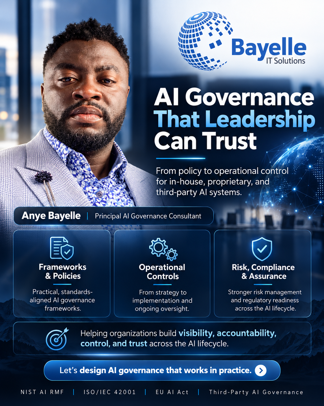 Anye Bayelle - AI Governance That Leadership Can Trust